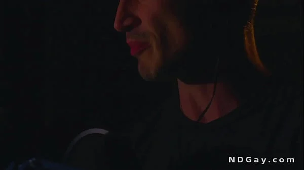 Famous gay podcaster hosts and anal fucks his young fan