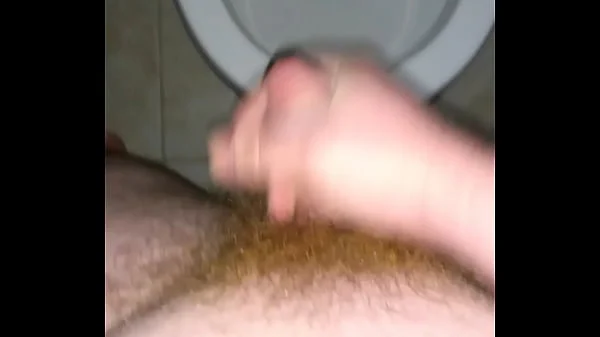 Gay Asian cums in toilet