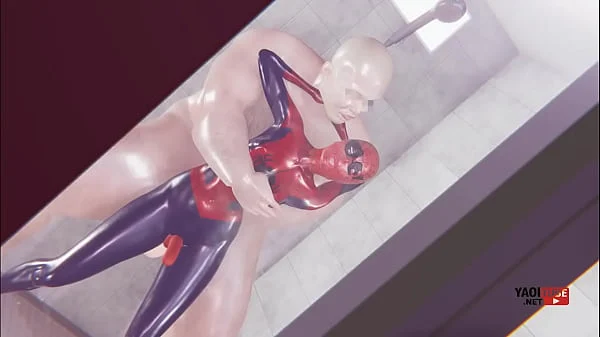 Spiderman is fucked by a big man Yaoi – Asian Japanese Manga Anime Hentai Gay Porn