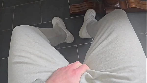 White Sock Sneaker Worship by PhantomGentX! He Pounds his Throbbing Cock with Master Commands – Solo Masturbation